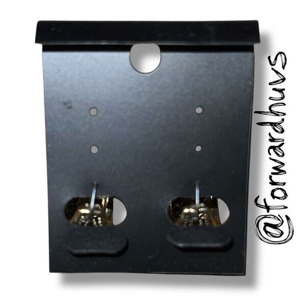 Bundle Sale 3 for $15 | Decorative Design Gold Tone Hoops – ¾” Diameter - Picture 6 of 8